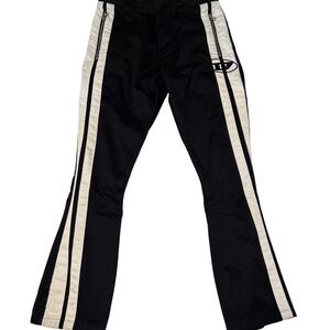 Diesel Black and White Track Pants
